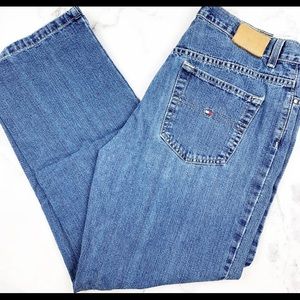 Tommy Hilfiger High Waisted Blue Jeans Size 12